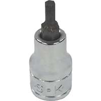 SK Hand Tool 41211 - 5/16" Hex Bit Chrome Socket - 3/8" Drive